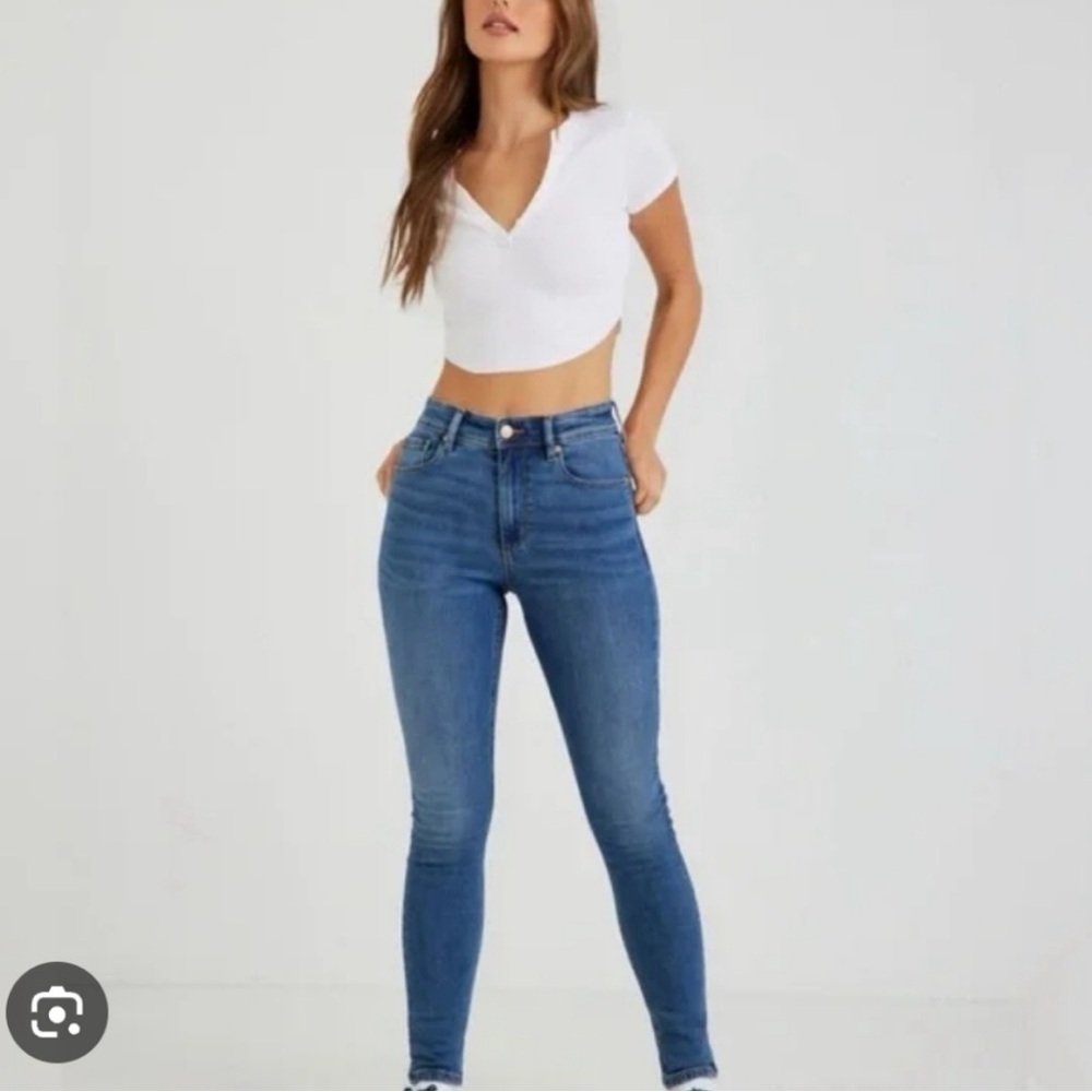 Garage Dark Blue Skinny Jeans size 7